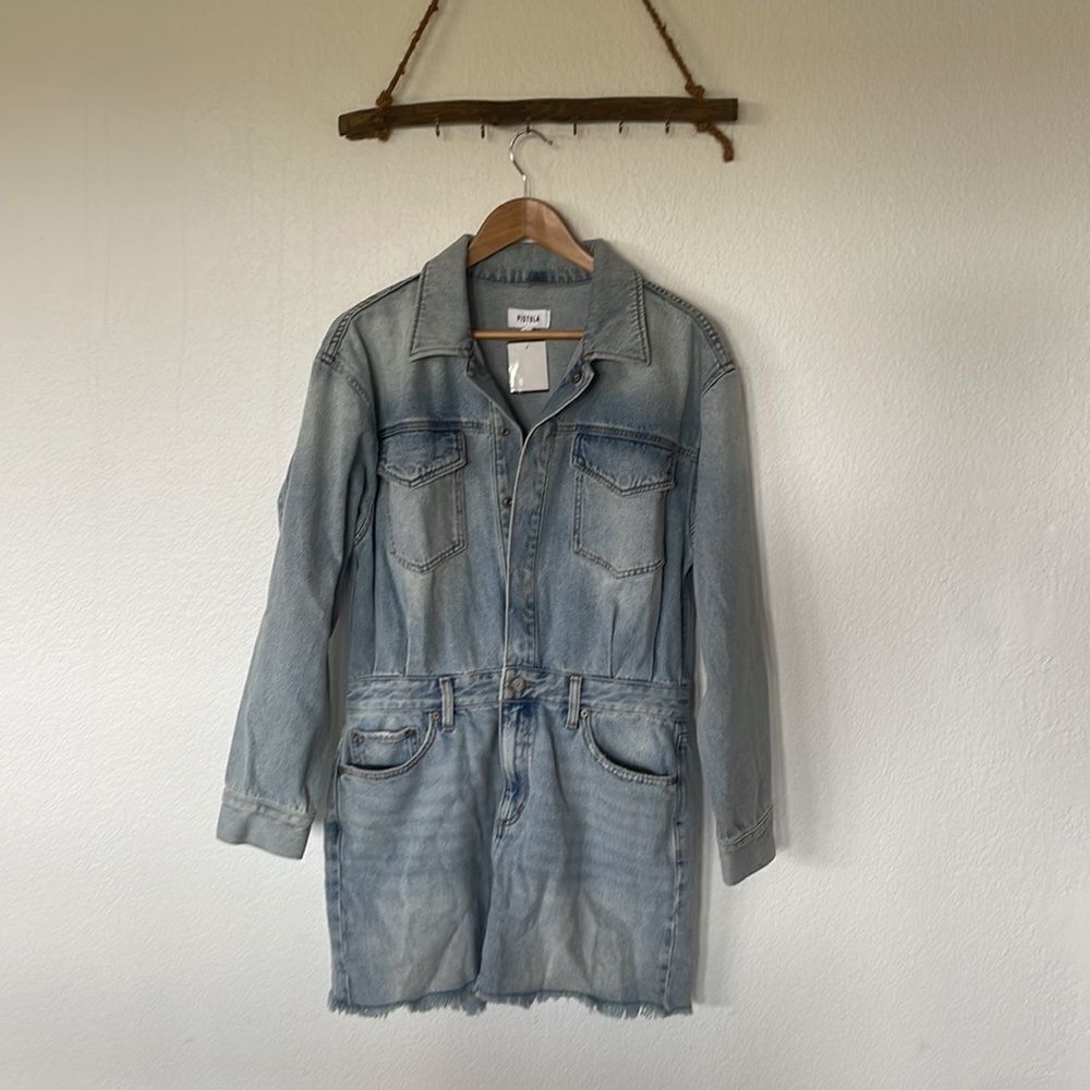 PISTOLA denim dress - Picture 6 of 7